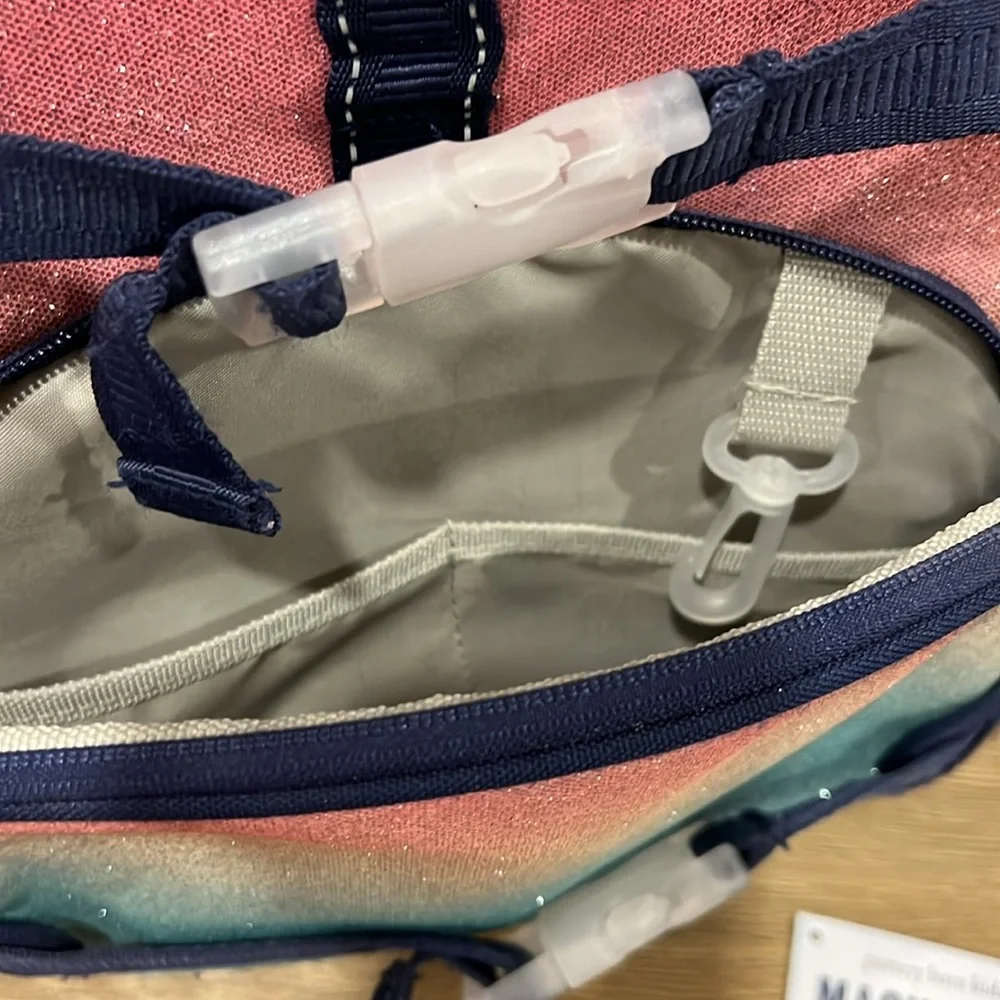 Pottery Barn Mackenzie Sparkle Backpack and Lunchbox